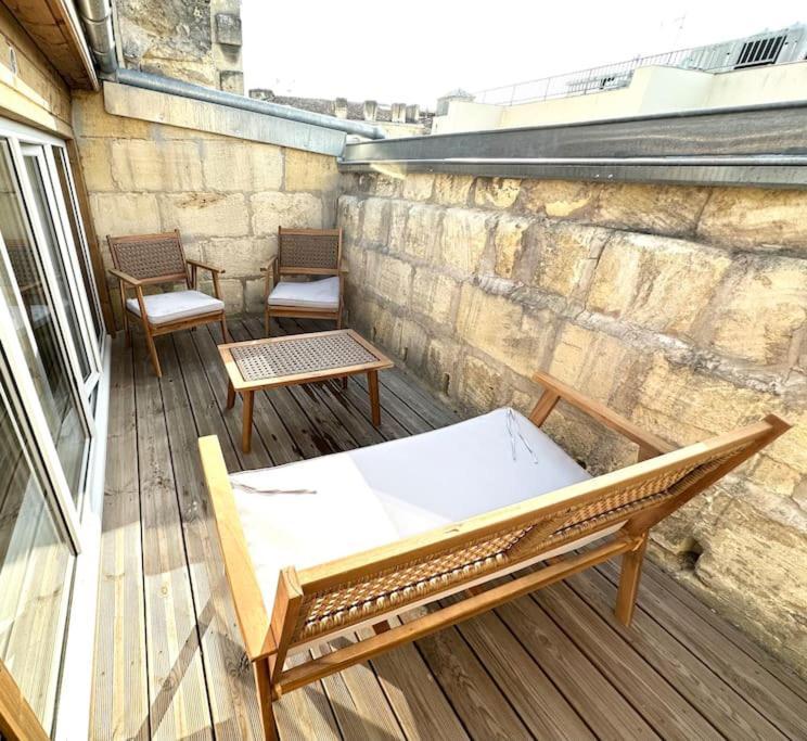 5- Hypercentre - 4Pers - Clim - Terrasse - Netflix Lejlighed Libourne Eksteriør billede